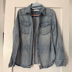 Treasure & Bond Chambray Shirt